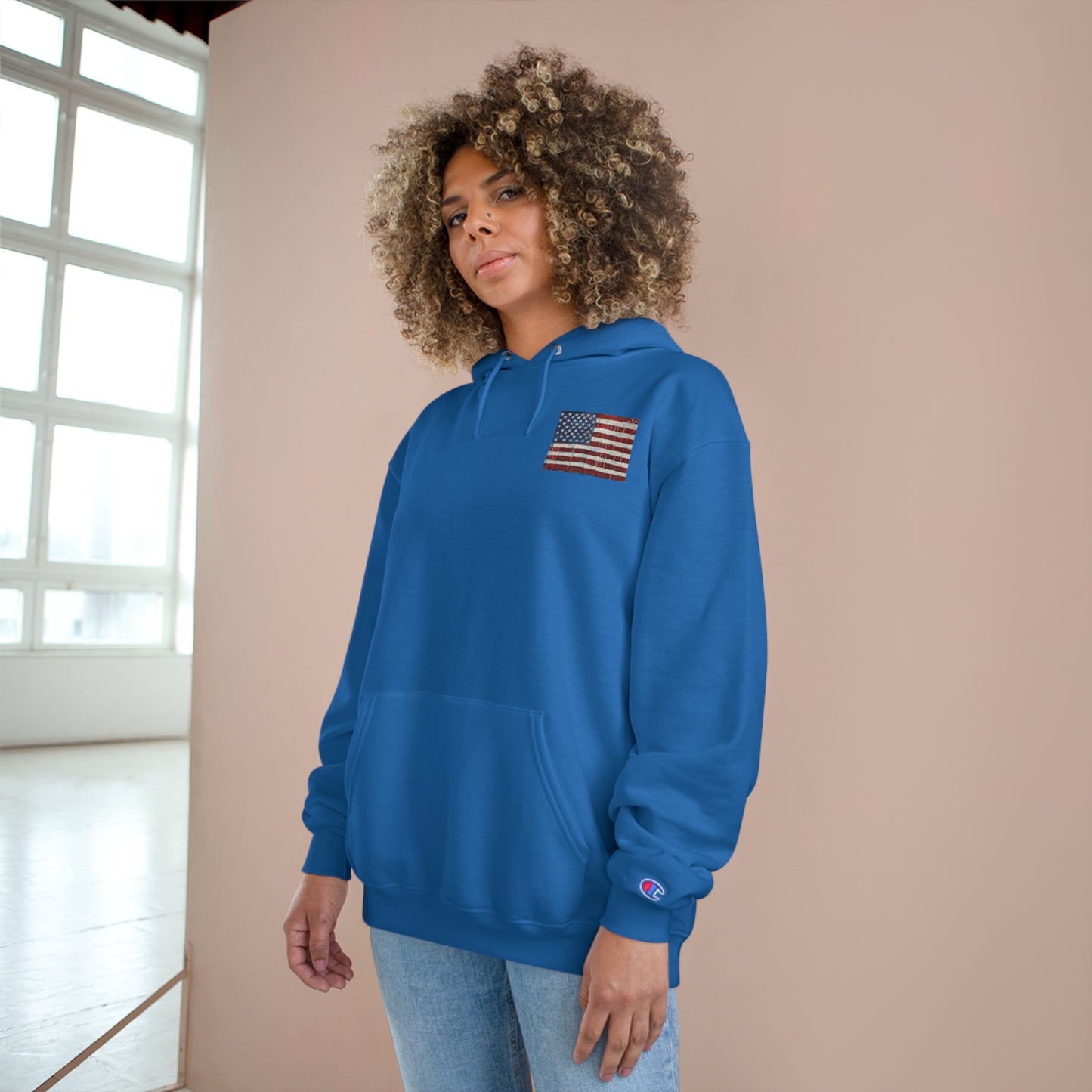American Flag Champion Hoodie