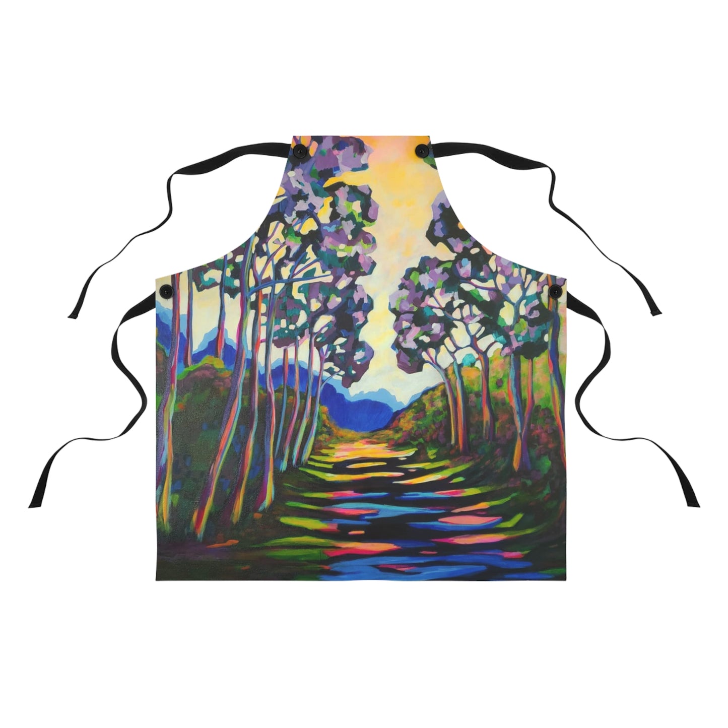 Rainbow Forest Apron