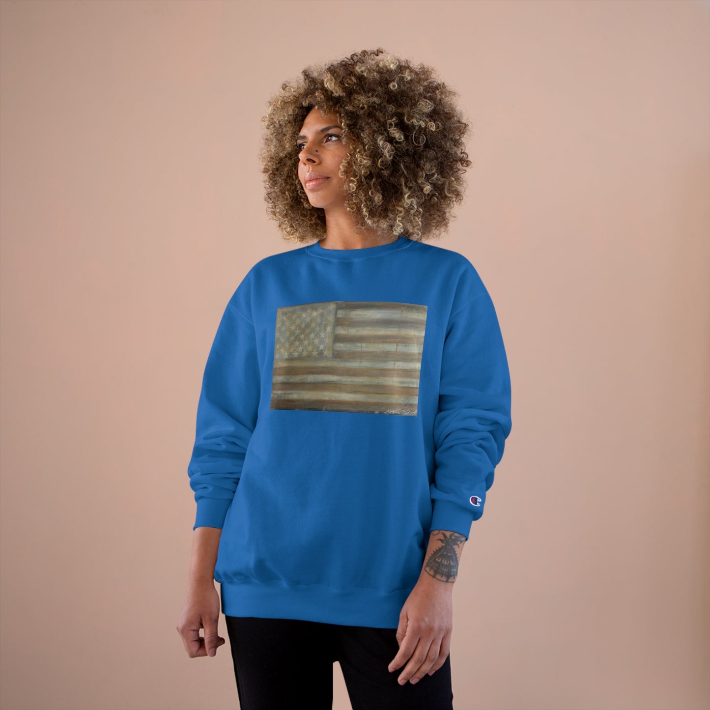 Beachy 'Merica Champion Sweatshirt