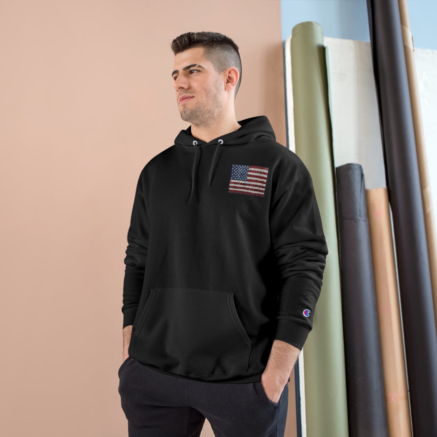 American Flag Champion Hoodie