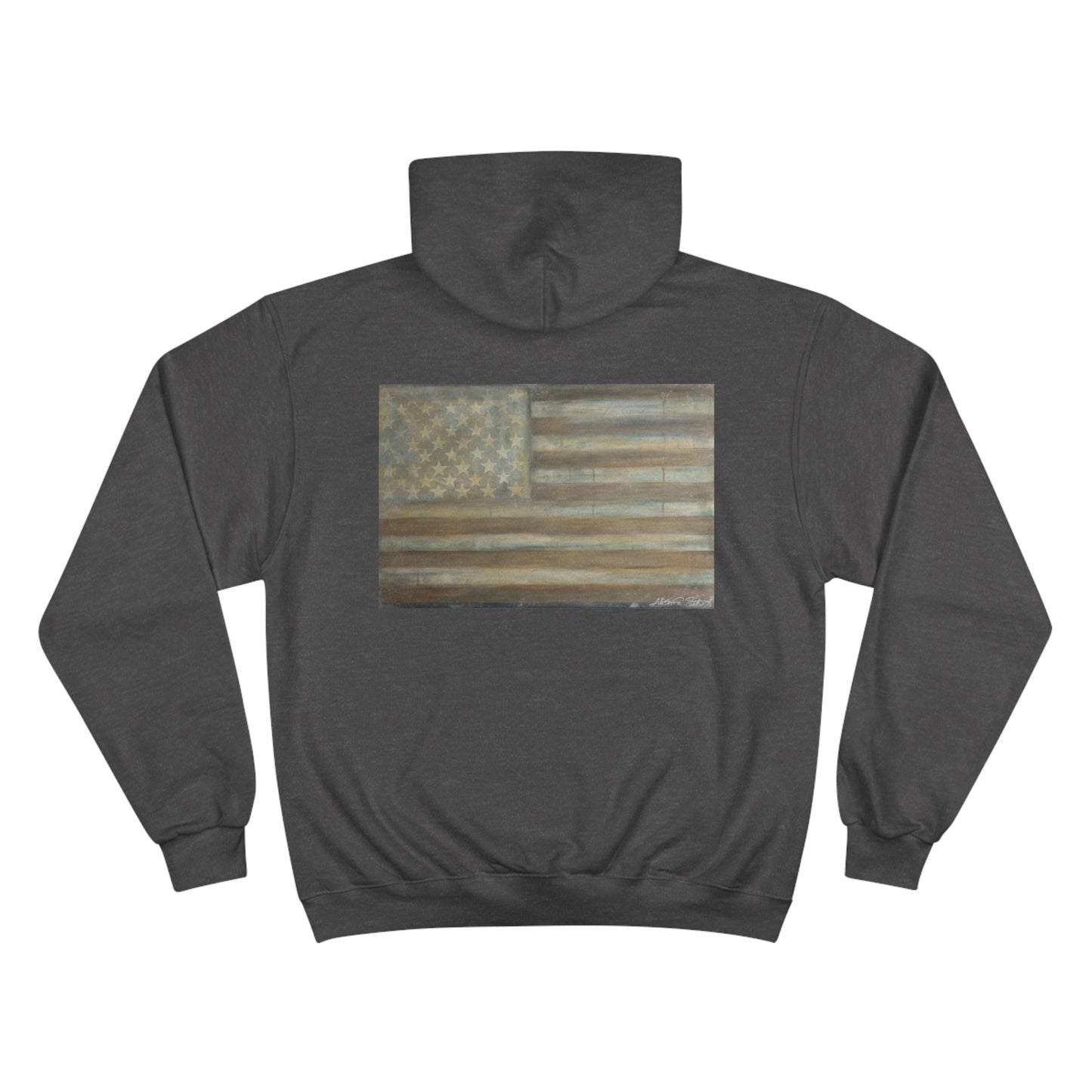 Beachy American Flag Champion Hoodie