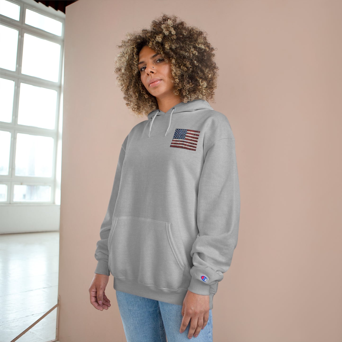 American Flag Champion Hoodie