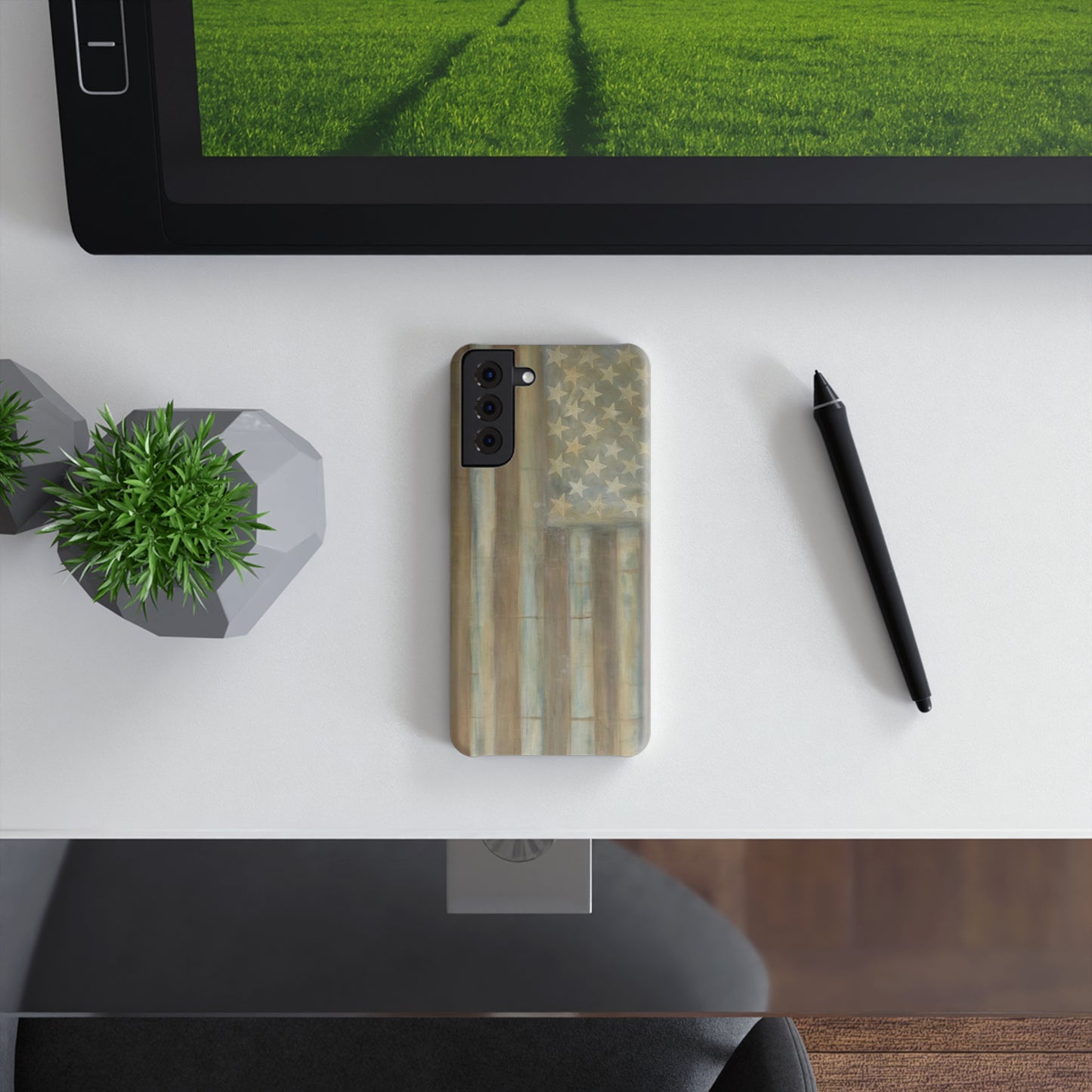 Beachy 'Merica android case