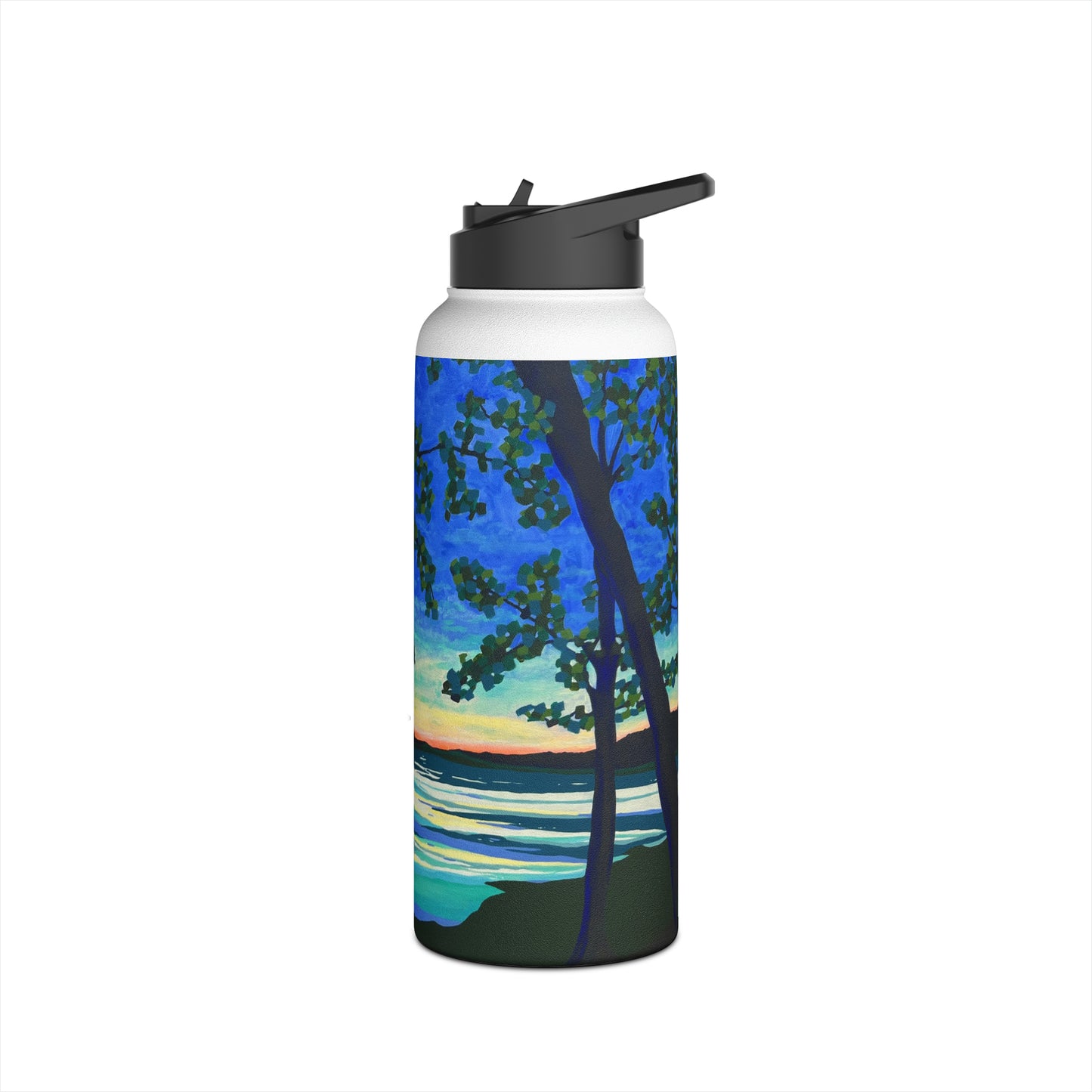 Stainless Steel Water Bottle, Nights On The River