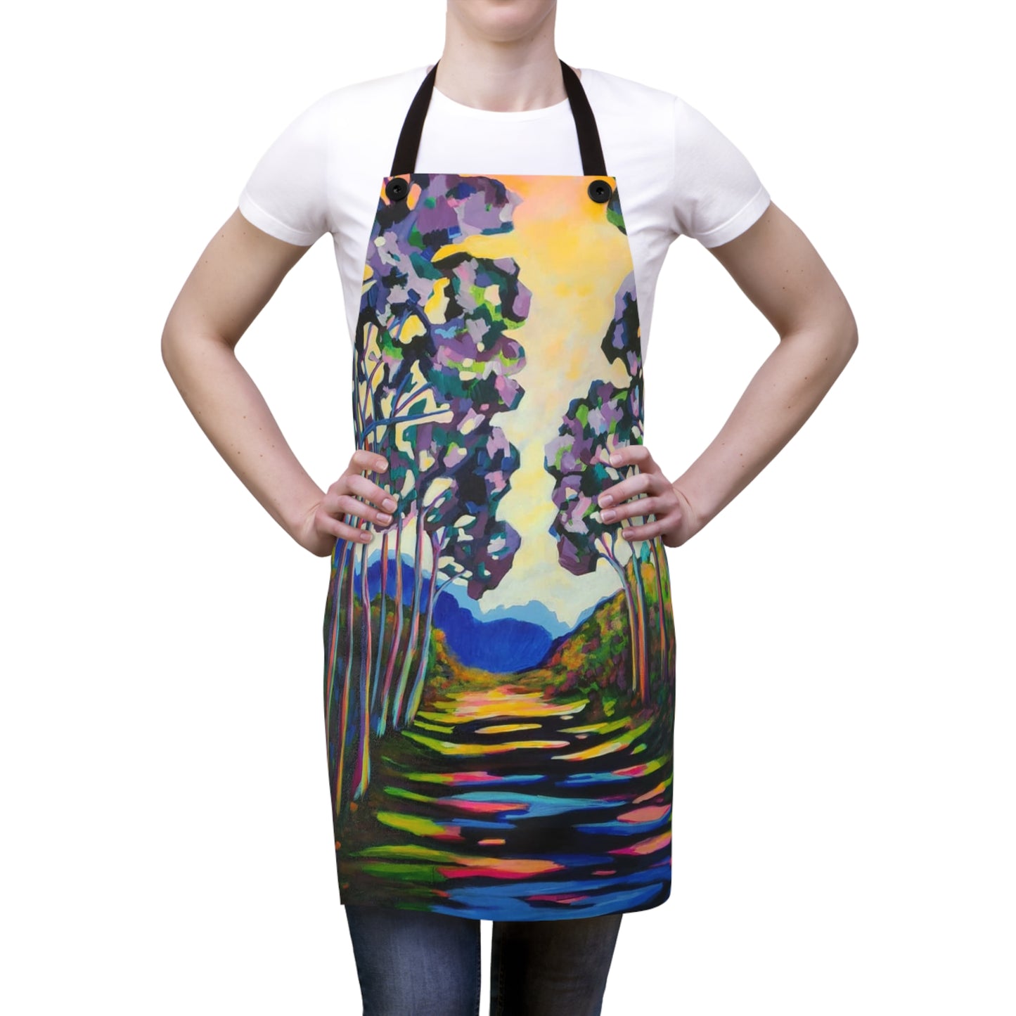 Rainbow Forest Apron