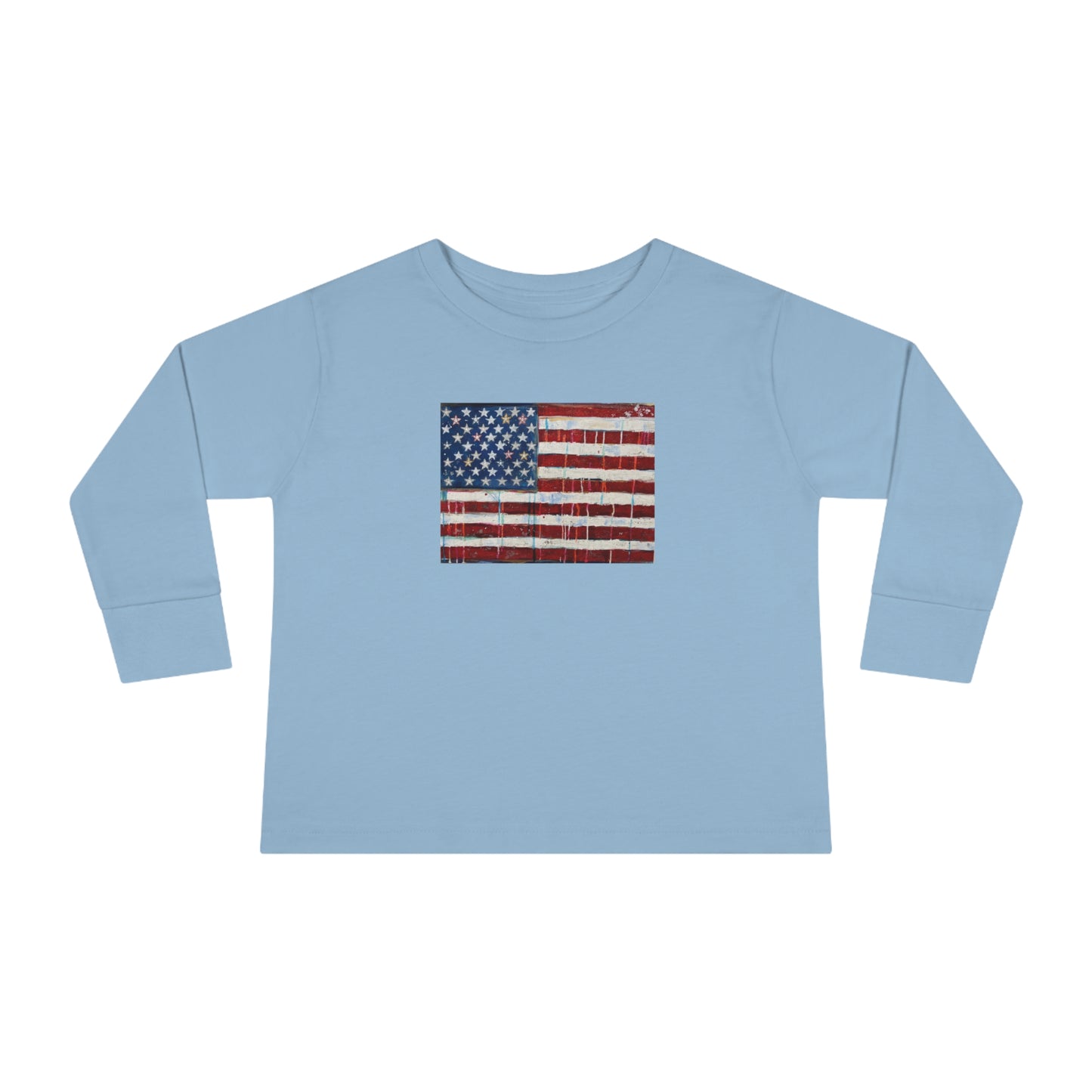 Toddler Long Sleeve Tee 'Merica