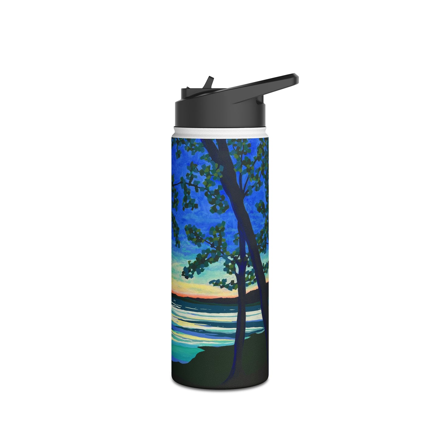 Stainless Steel Water Bottle, Nights On The River