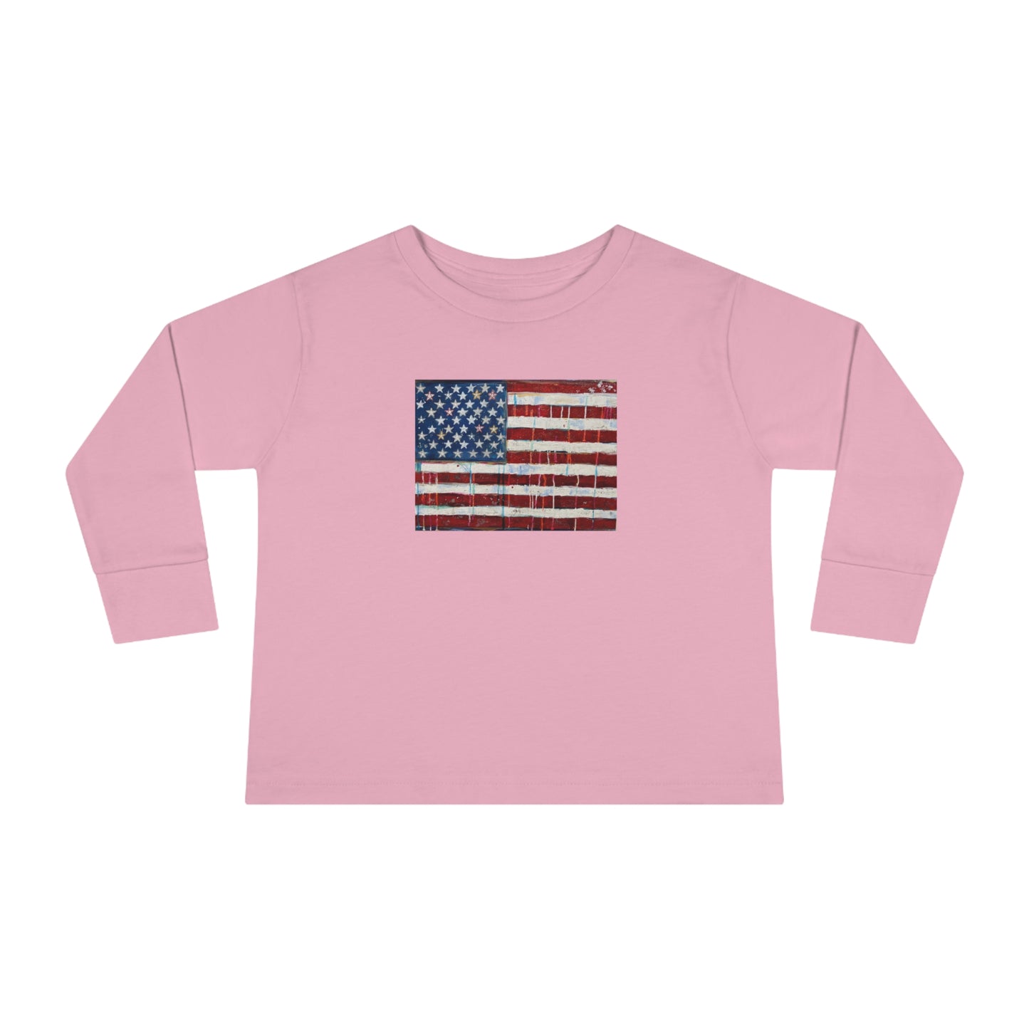 Toddler Long Sleeve Tee 'Merica