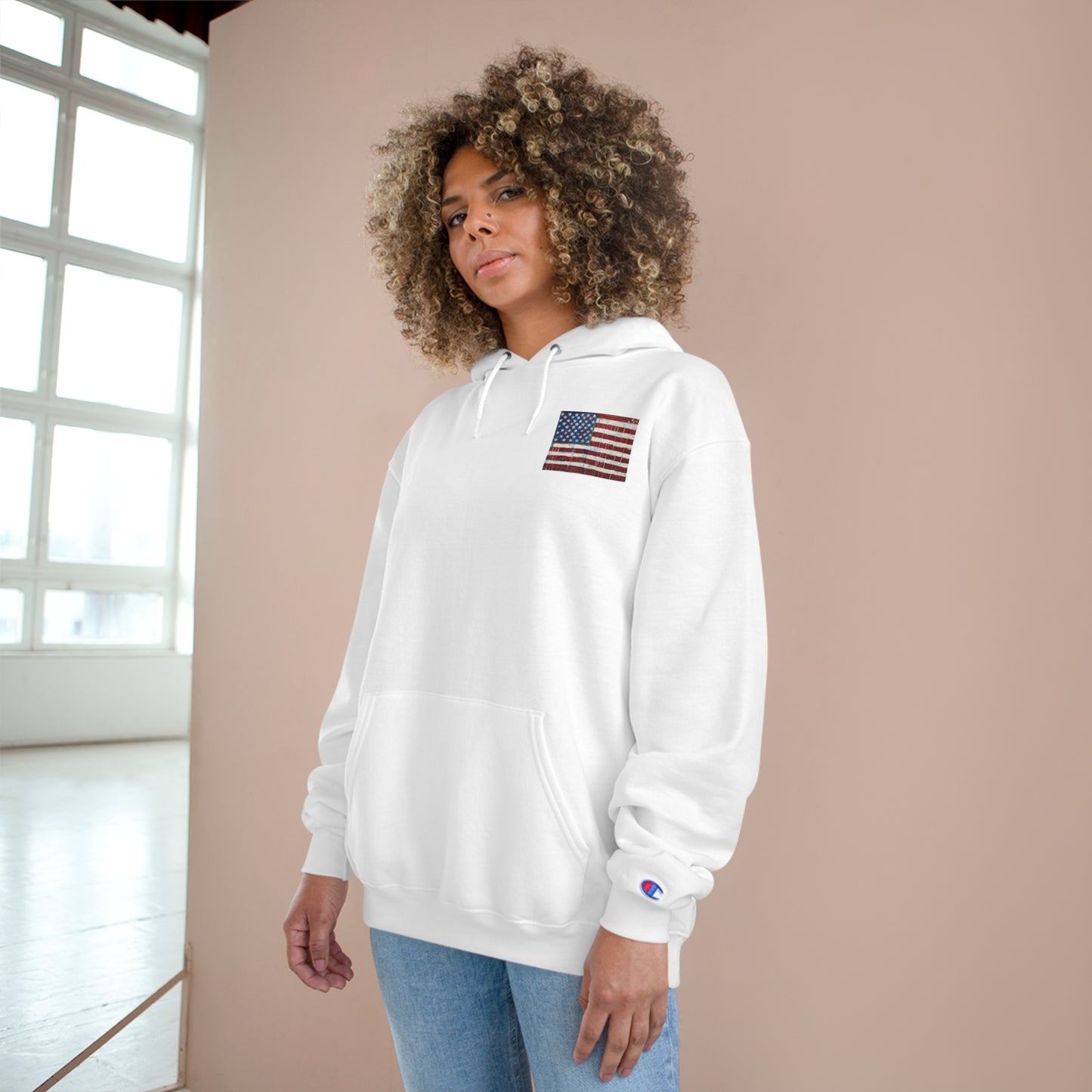 American Flag Champion Hoodie