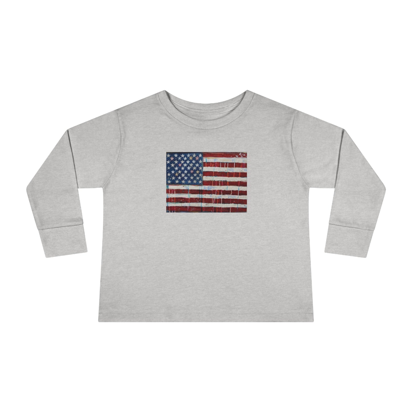 Toddler Long Sleeve Tee 'Merica