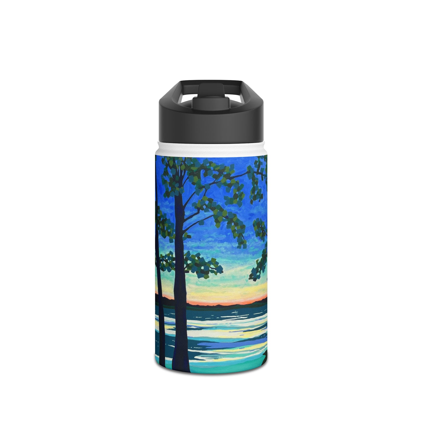 Stainless Steel Water Bottle, Nights On The River