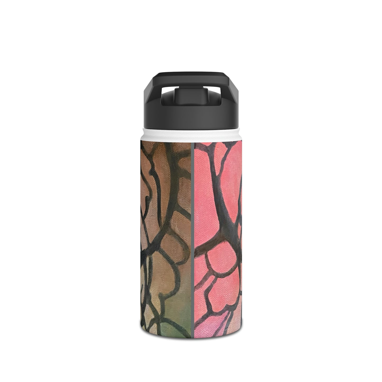 Stainless Steel Water Bottle, Inky Webs