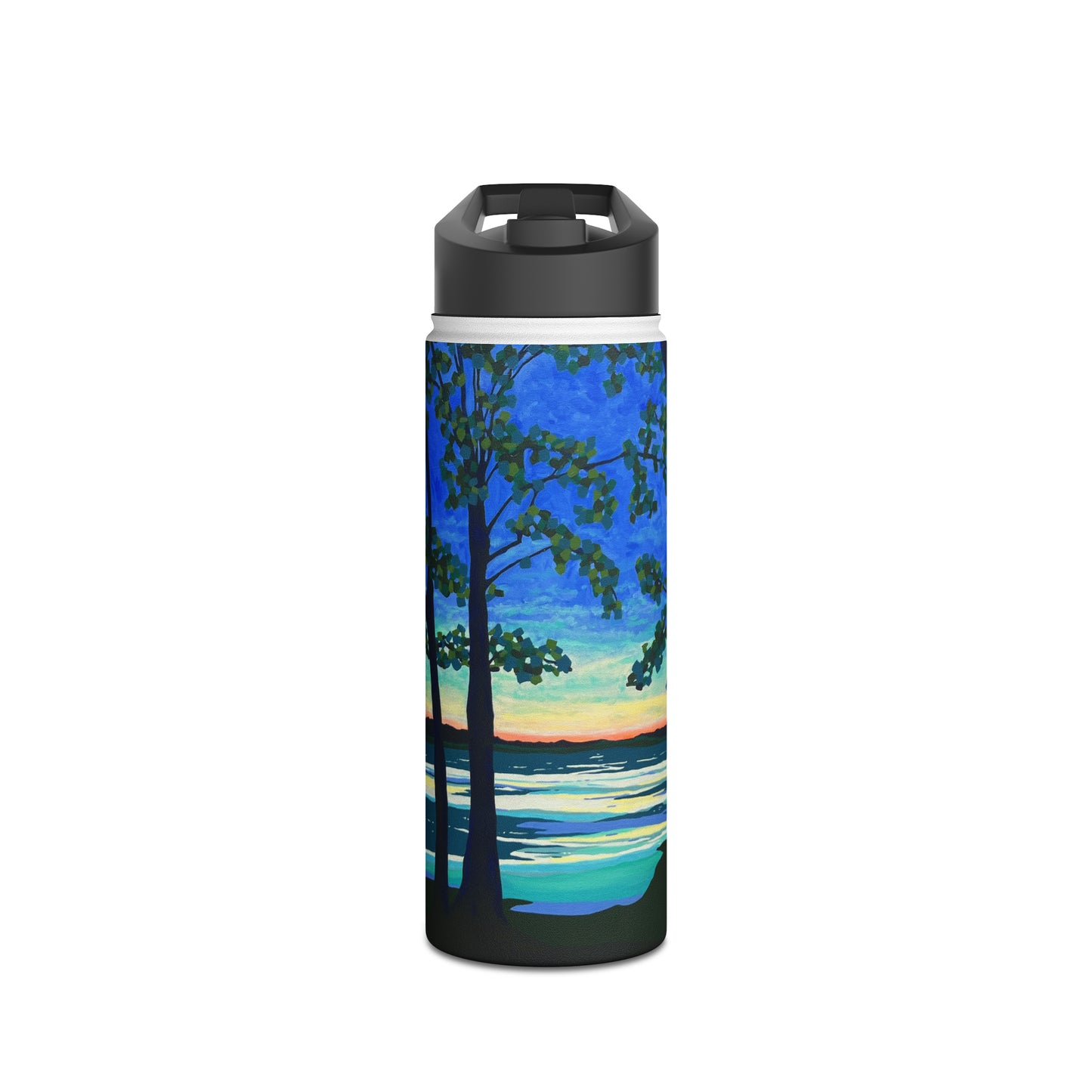 Stainless Steel Water Bottle, Nights On The River