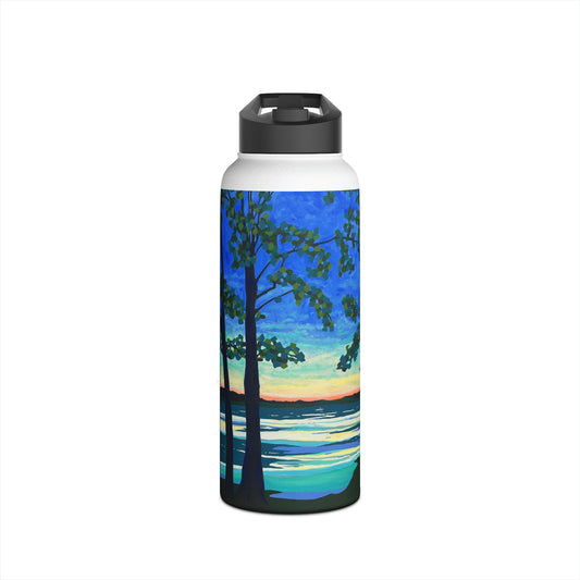 Stainless Steel Water Bottle, Nights On The River