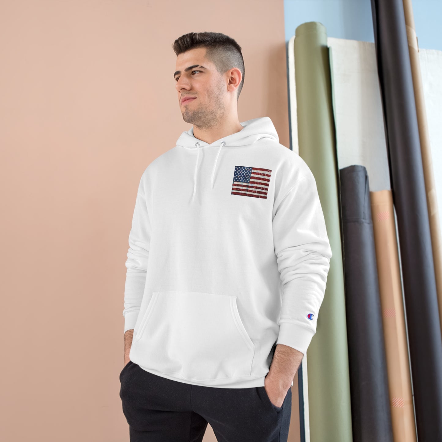 American Flag Champion Hoodie