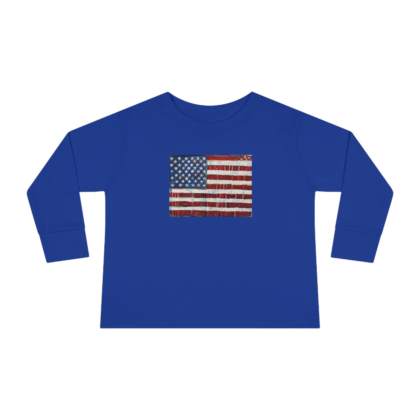 Toddler Long Sleeve Tee 'Merica