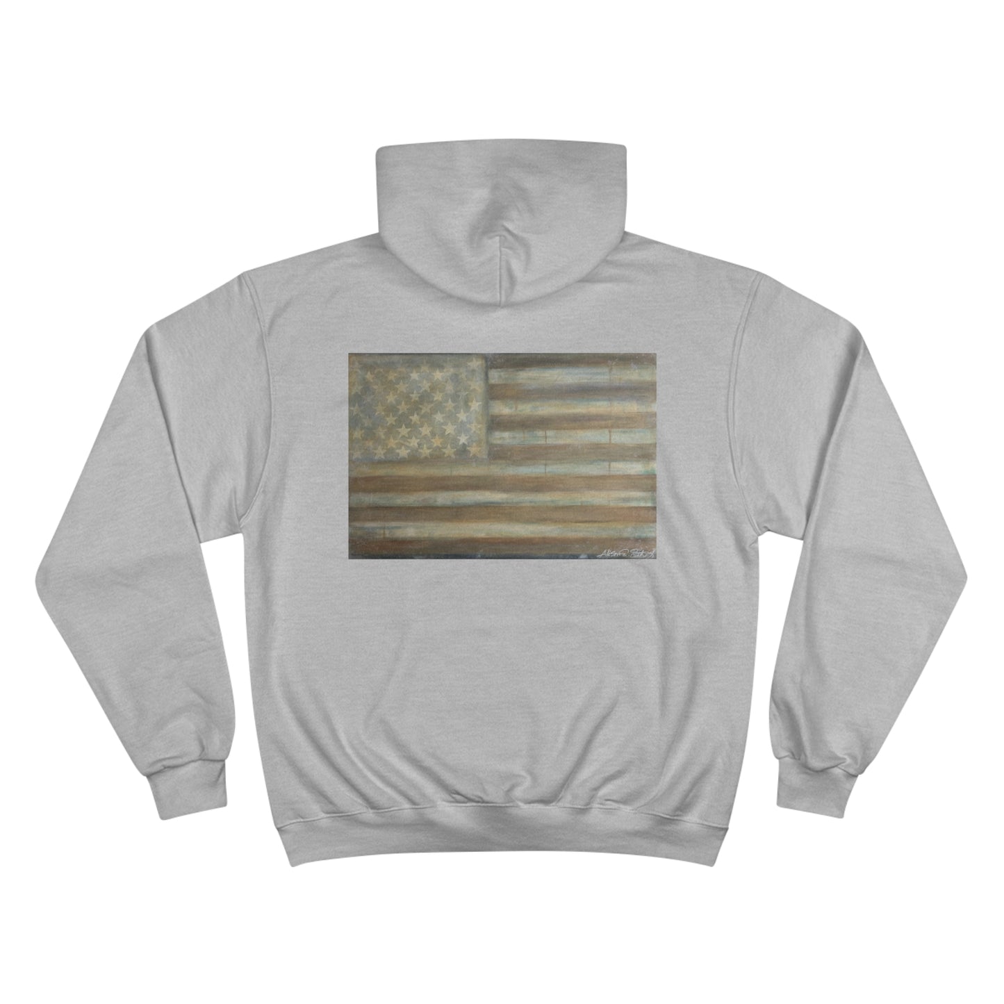 Beachy American Flag Champion Hoodie