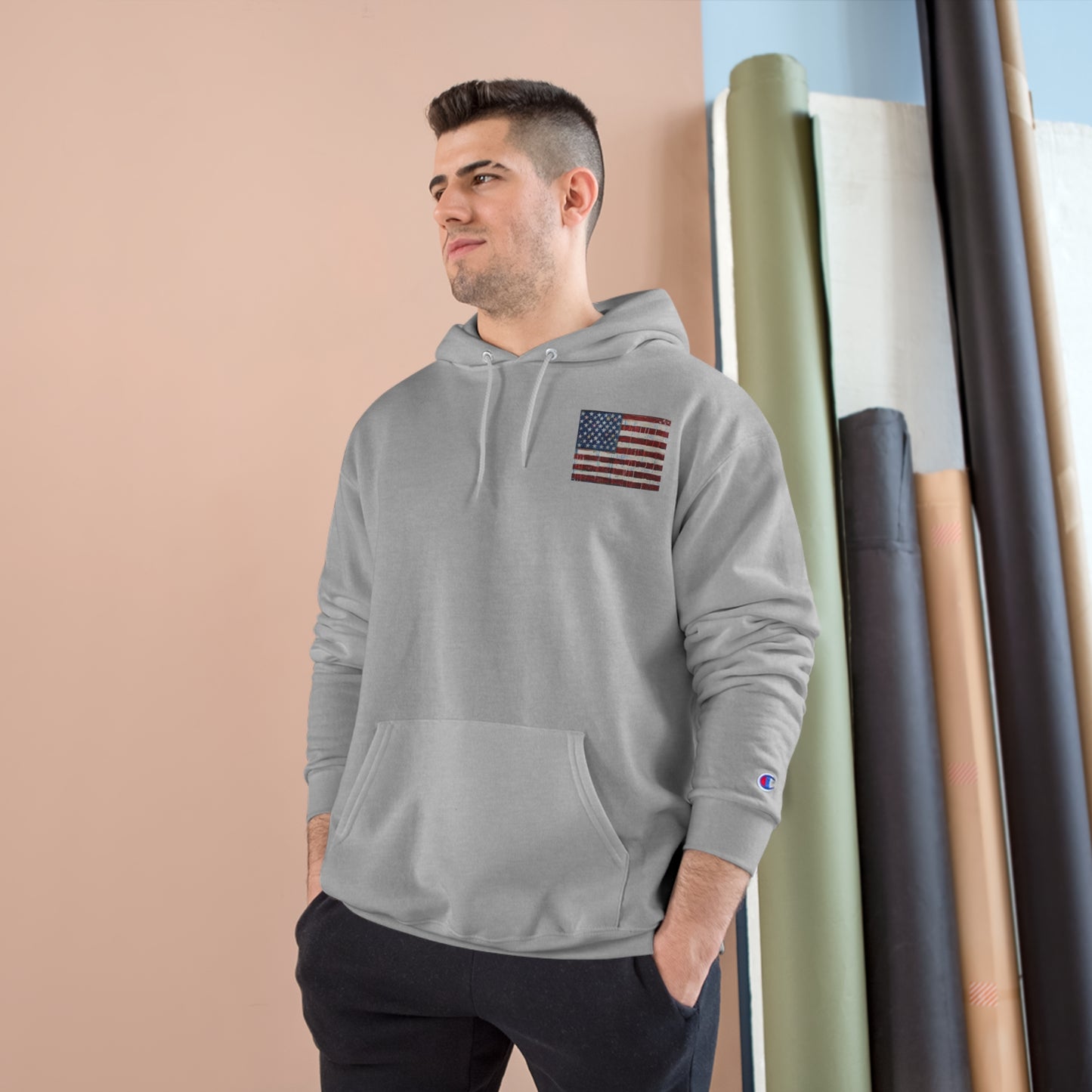 American Flag Champion Hoodie