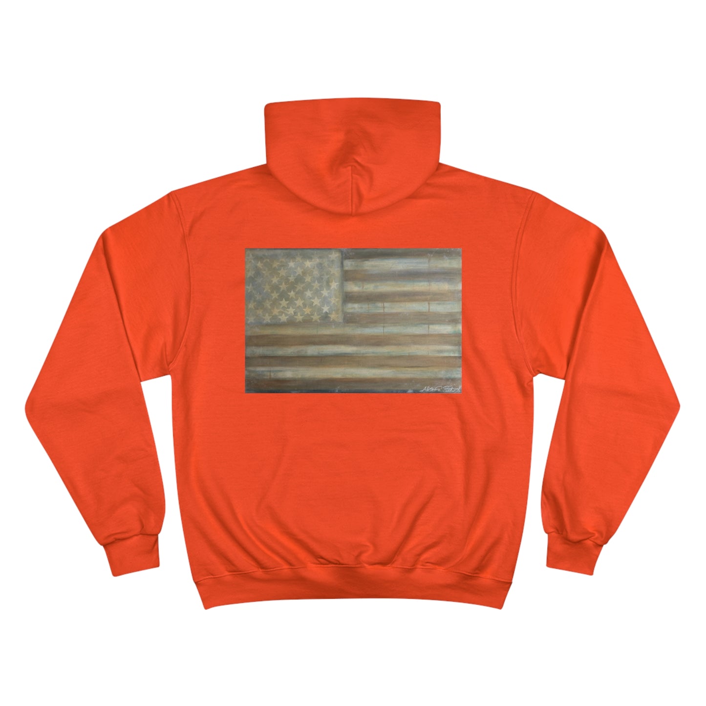 Beachy American Flag Champion Hoodie