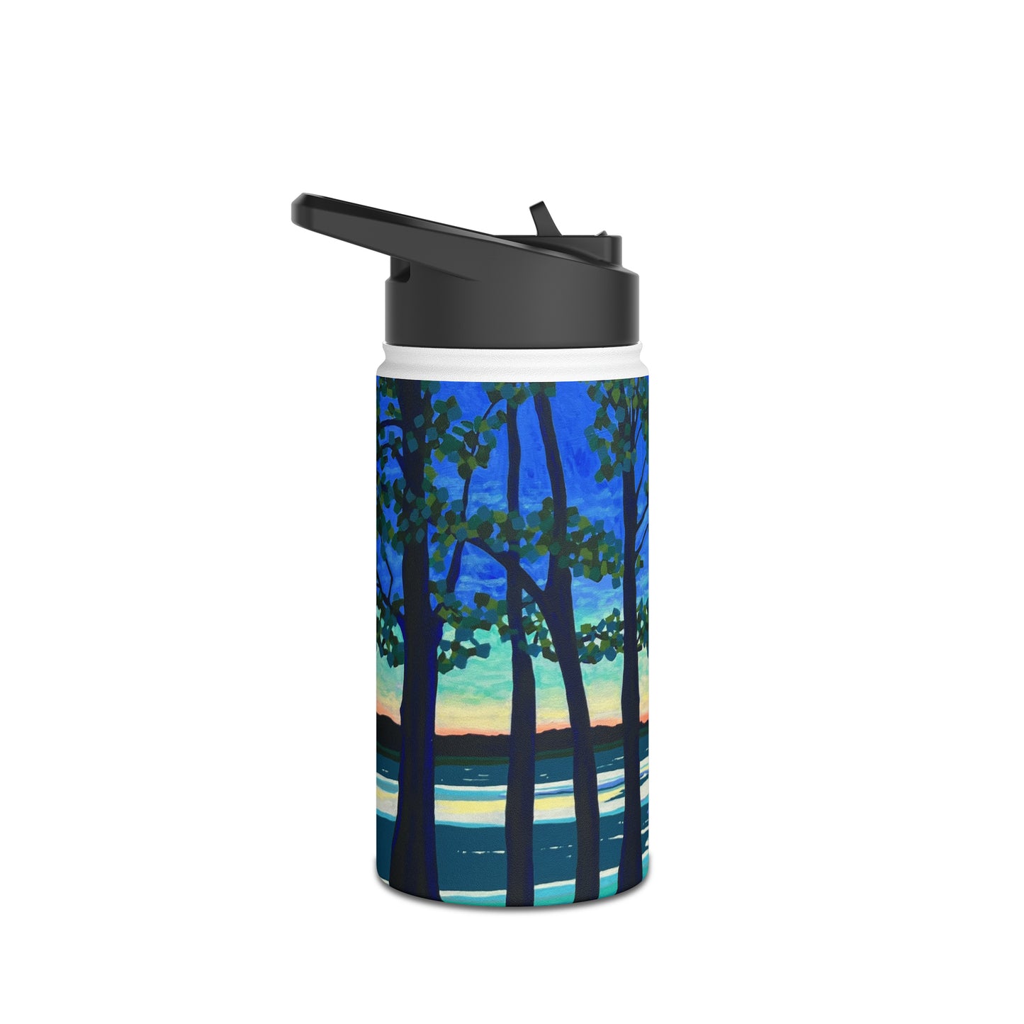 Stainless Steel Water Bottle, Nights On The River