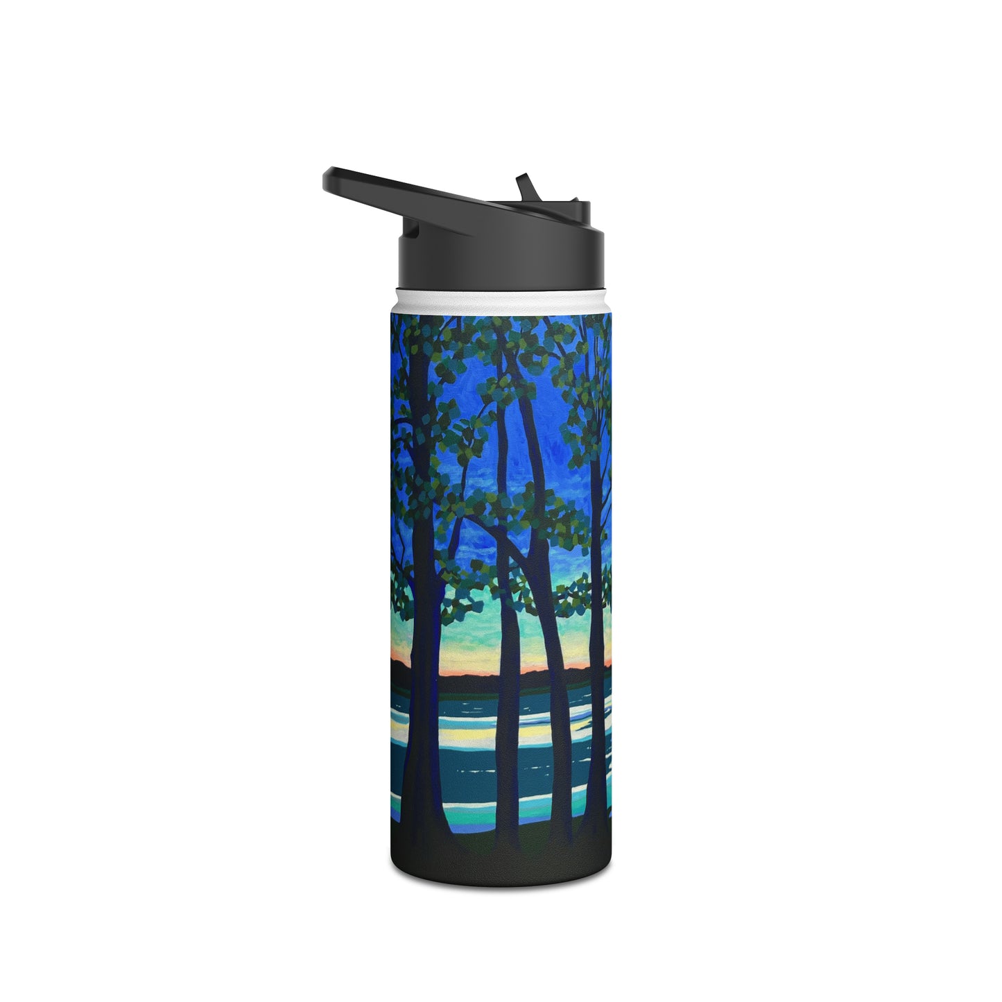 Stainless Steel Water Bottle, Nights On The River